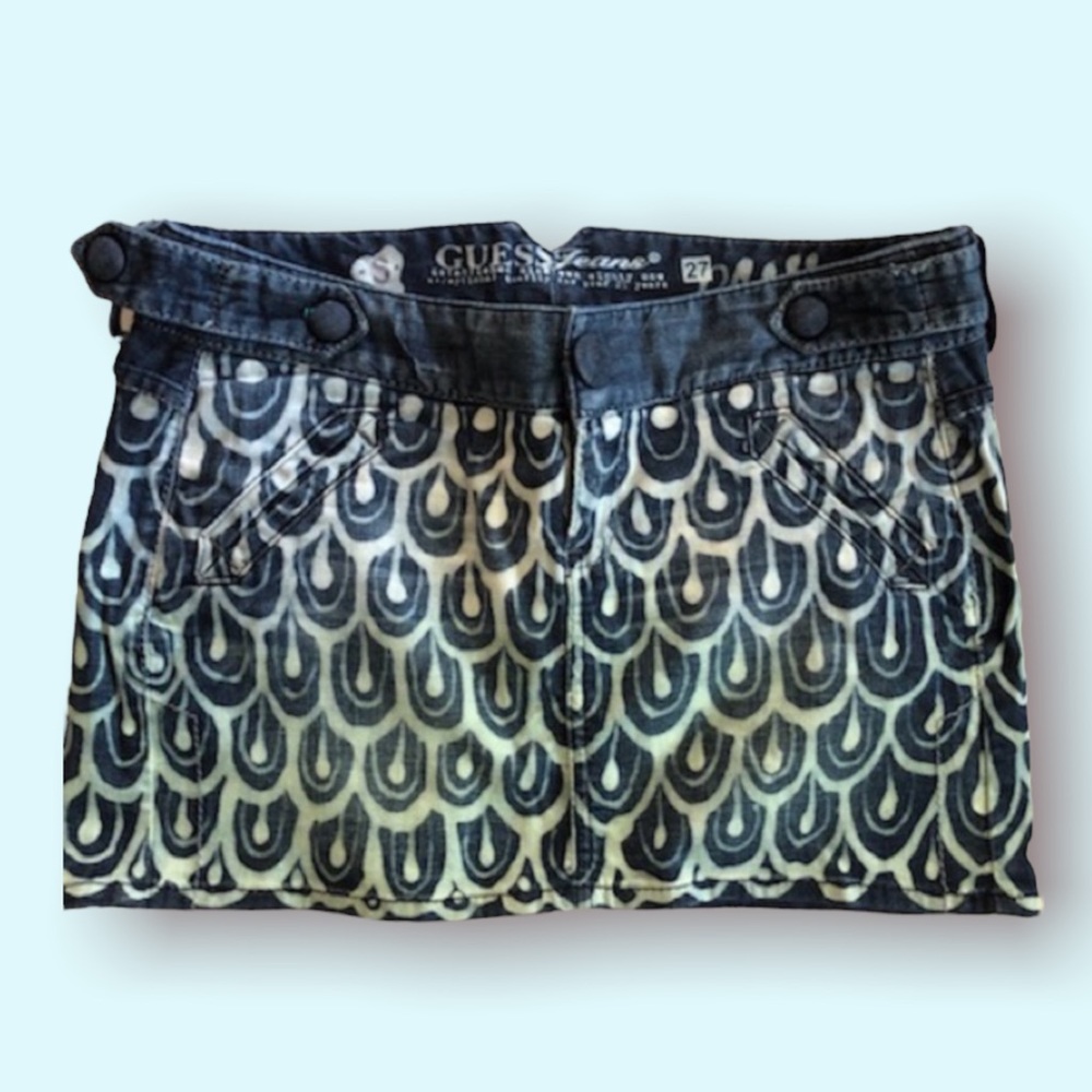 GUESS Mermaid Jean skirt